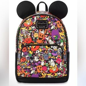 Loungefly Disney Halloween mini backpack NWT